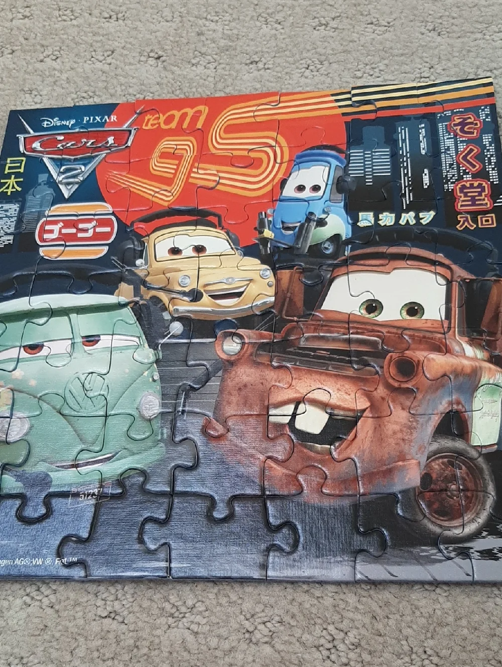 Ravensburger Cars 3 In 1  Puzzle And Book